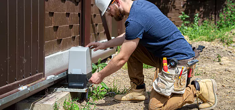 Electric Driveway Gate Installation North Tonawanda